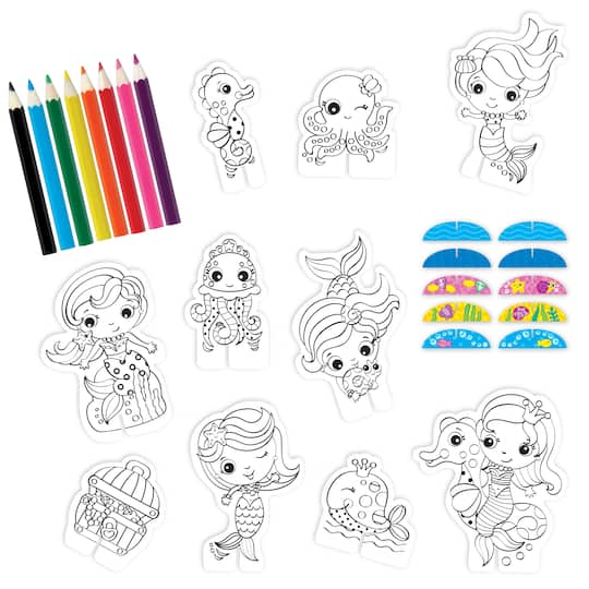 12 Pack: Shrinky Dinks® Mermaid Activity Kit